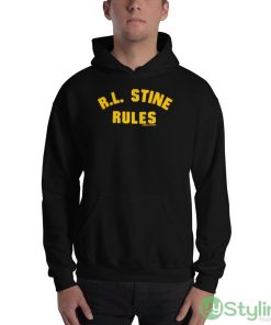 Rl Stine Rules Goosebumps Shirt - 18500 Unisex Heavy Blend Hooded Sweatshirt