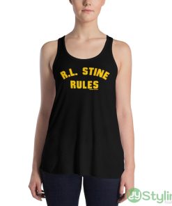 Rl Stine Rules Goosebumps Shirt - 8800 Women's Flowy Racerback Tank