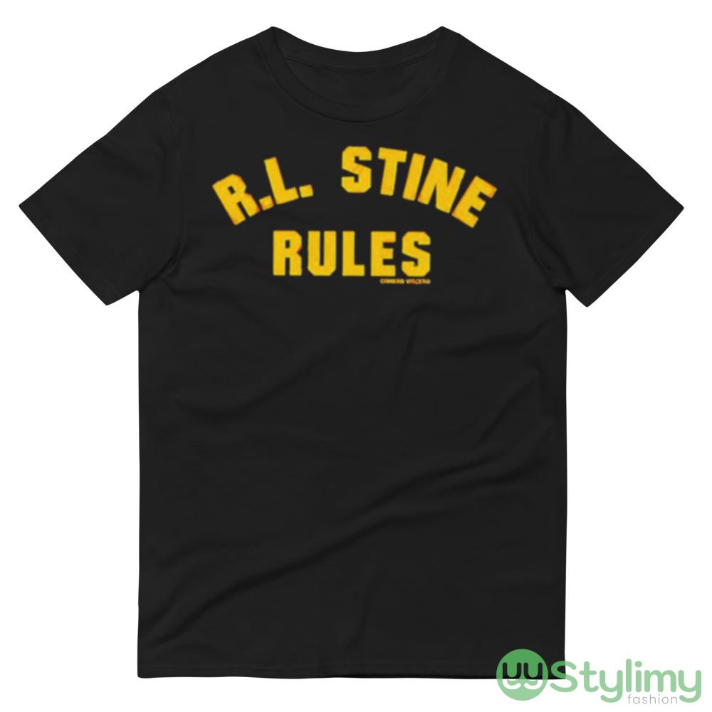 Rl Stine Rules Goosebumps Shirt 7 Rl Stine Rules Goosebumps Shirt - 980 Lightweight Fashion Short Sleeve T-Shirt