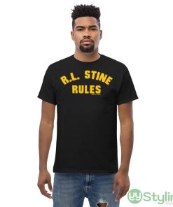 Rl Stine Rules Goosebumps Shirt - Men’s Classic Tee Gildan 5000