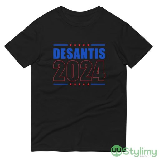 Ron Desantis for President 2024 Design 9 Black T Shirt - 980 Lightweight Fashion Short Sleeve T-Shirt