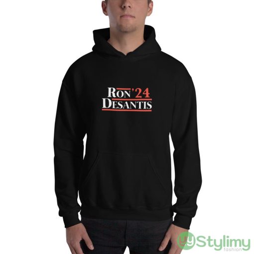 Ron Desantis for President 2024 Funny T Shirt - 18500 Unisex Heavy Blend Hooded Sweatshirt