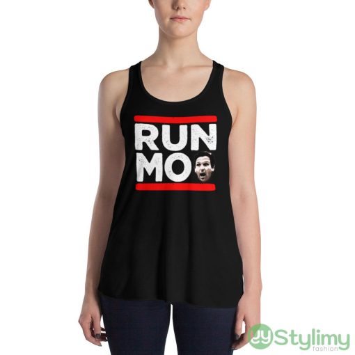 Run Ron Desantis Funny T Shirt - 8800 Women's Flowy Racerback Tank