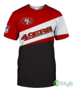 San Francisco 49ers New Style 3d T-Shirt For Men And Women - San Francisco 49ers T-shirt 3D new style Short Sleeve gift for fan_1