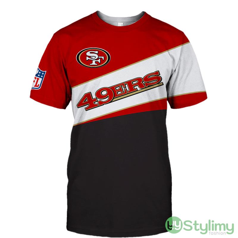 San Francisco 49ers New Style 3d T-Shirt For Men And Women 2 San Francisco 49ers New Style 3d T-Shirt For Men And Women - San Francisco 49ers T-shirt 3D new style Short Sleeve gift for fan_1