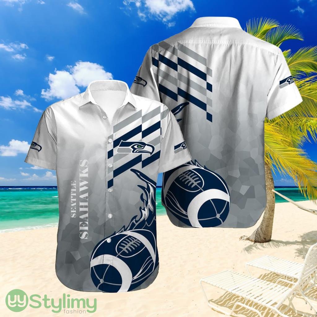 Seattle Seahawks Hawaiian Shirt For Hot Fans 1 Seattle Seahawks Hawaiian Shirt For Hot Fans Product Photo 1