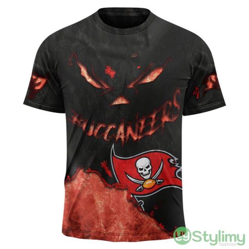 Tampa Bay Buccaneers Devil Eyes 3d T-Shirt For Men And Women - Tampa Bay Buccaneers T-shirt 3D devil eyes gift for fans_1
