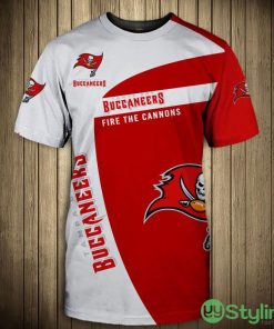 Tampa Bay Buccaneers Fire The Cannons 3d T-Shirt For Men And Women - Tampa Bay Buccaneers T-shirt 3D “Fire the cannons”Short Sleeve_1