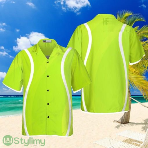 Tennis Ball Color Hawaiian Shirt