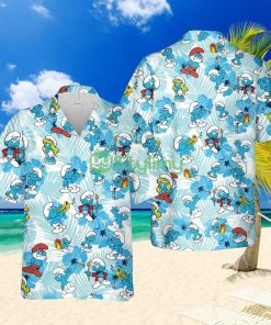 The Smurfs Hawaiian Aloha Shirt Smurfette Hawaiian Hawaiian Shirt For Women Men Hawaiian Shirt Custom Product Photo 1