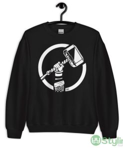 Thor And The Mjolnir Marvel shirt - 18000 Unisex Heavy Blend Crewneck Sweatshirt
