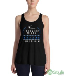 Thornton Melon Triple Lindy Diving Academy shirt - 8800 Women's Flowy Racerback Tank