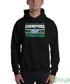Thunderbirds Hockey 2023 Whl Champions Western Hockey League Shirt - 18500 Unisex Heavy Blend Hooded Sweatshirt