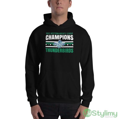 Thunderbirds Hockey 2023 Whl Champions Western Hockey League Shirt