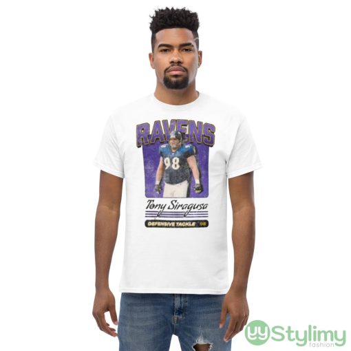 Tony Siragusa Sportr Art Ravens Football shirt