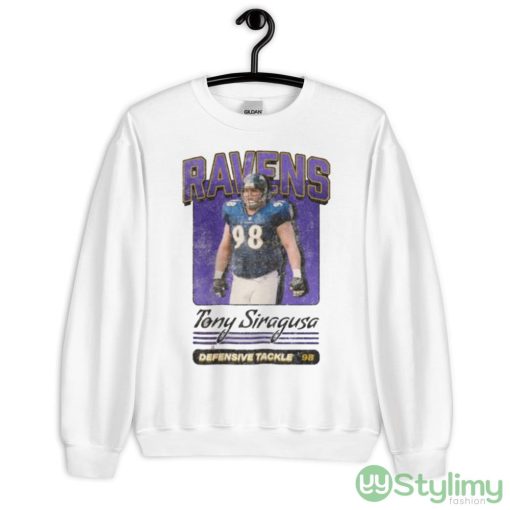 Tony Siragusa Sportr Art Ravens Football shirt