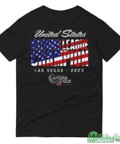 United State Nation League Champions 2023 Shirt - 980 Lightweight Fashion Short Sleeve T-Shirt