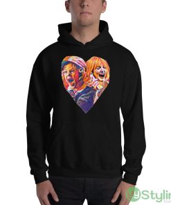 Vintage Movie Scream Drew Barrymore shirt - 18500 Unisex Heavy Blend Hooded Sweatshirt