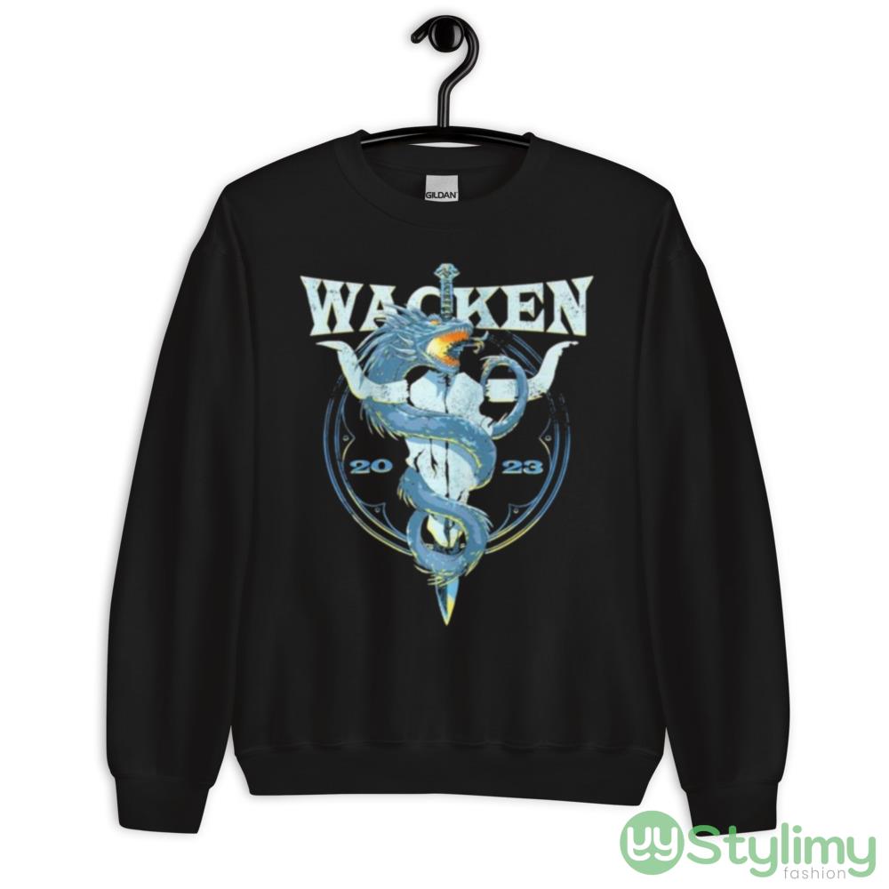 WOA Wacken World Serpent 2023 Shirt 6 WOA Wacken World Serpent 2023 Shirt - 18000 Unisex Heavy Blend Crewneck Sweatshirt