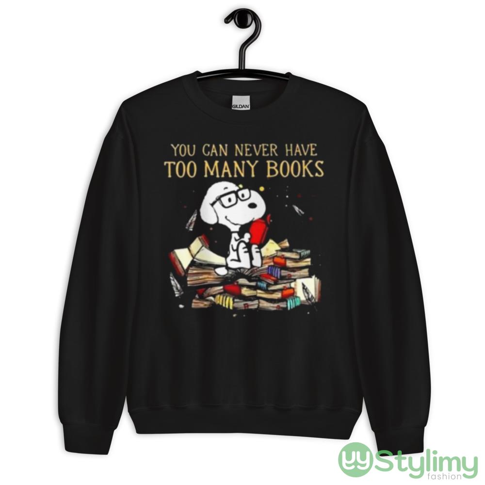 You Can Never Have Too Many Book Snoopy Peanuts Shirt 6 You Can Never Have Too Many Book Snoopy Peanuts Shirt - 18000 Unisex Heavy Blend Crewneck Sweatshirt