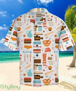 Amazing Baking Tropical Aloha Hawaiian Shirt Summer Button Up Product Photo 1