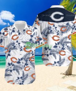 Chicago Bears Hawaiian Hibicus Shirt Hawaiian Shirt Limited Edition Football Hawaiian Shirts Product Photo 1