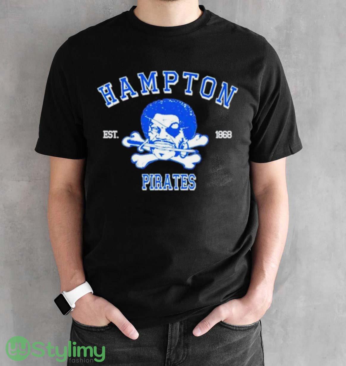 Hampton Pirates Est.1868 T Shirt 2 Hampton Pirates Est.1868 T Shirt - Black Unisex T-Shirt