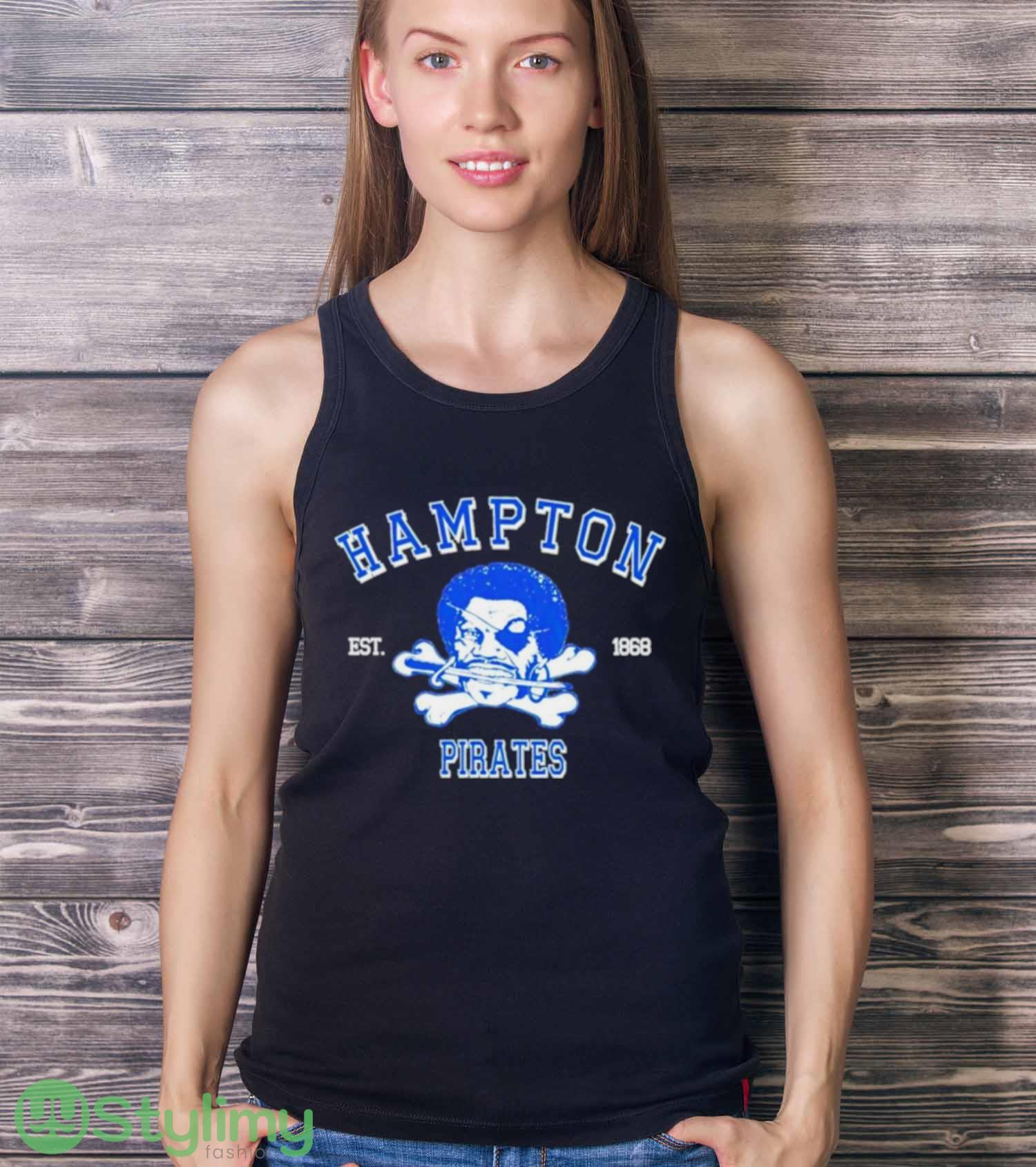 Hampton Pirates Est.1868 T Shirt 3 Hampton Pirates Est.1868 T Shirt - Ladies Tank Top