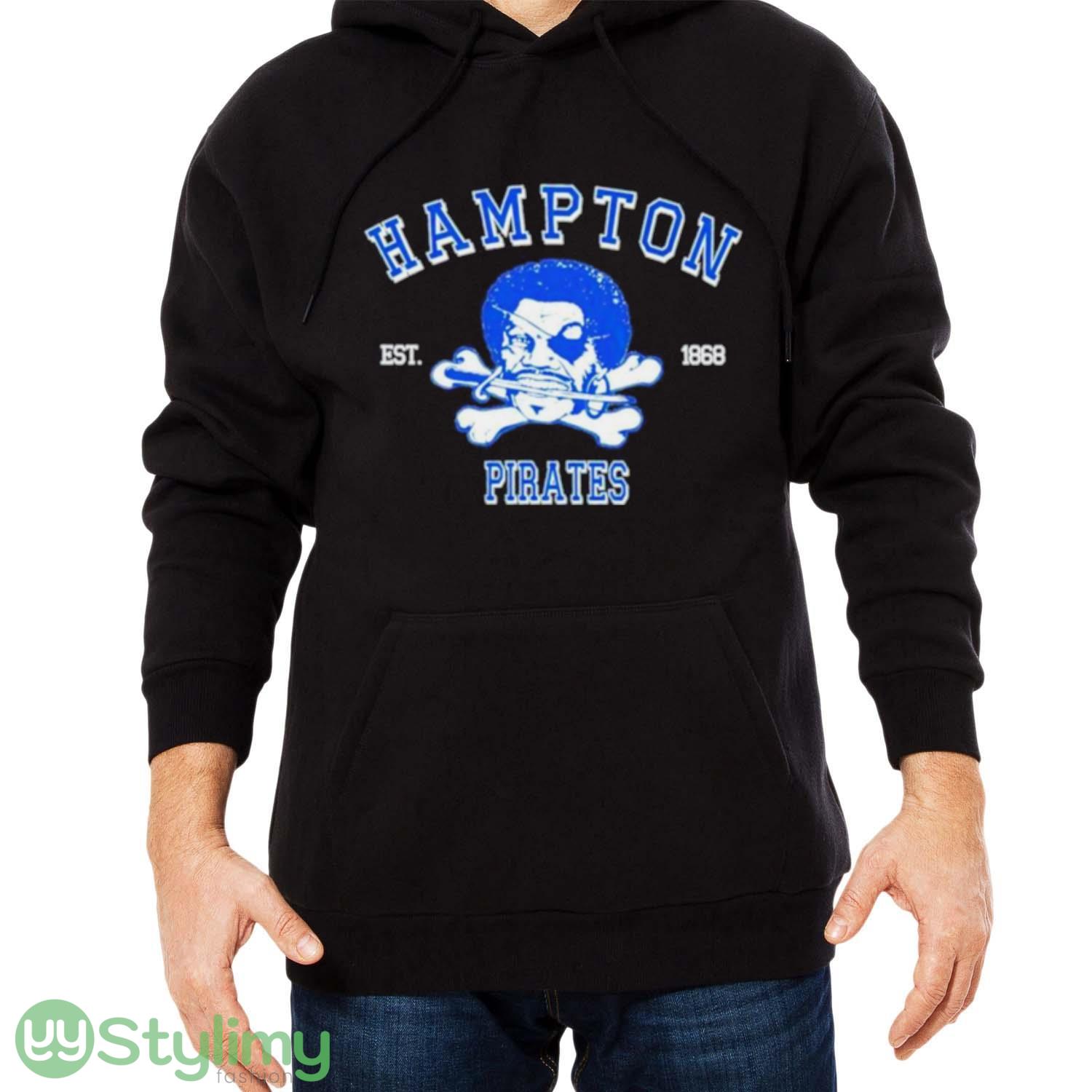 Hampton Pirates Est.1868 T Shirt 4 Hampton Pirates Est.1868 T Shirt - Men Black Hoodie
