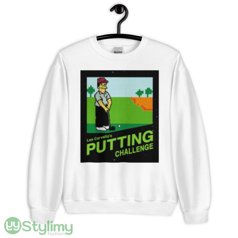 Lee-Carvallos-putting-challenge-shirt 7 Lee-Carvallos-putting-challenge-shirt - 18000 Unisex Heavy Blend Crewneck Sweatshirt