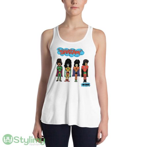 Move Cover Shazam The Donnas shirt - 8800 Women's Flowy Racerback Tank