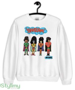 Move Cover Shazam The Donnas shirt - 18000 Unisex Heavy Blend Crewneck Sweatshirt