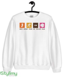 New-Jersey-Runs-on-Taylor-Ham-Shirt - 18000 Unisex Heavy Blend Crewneck Sweatshirt