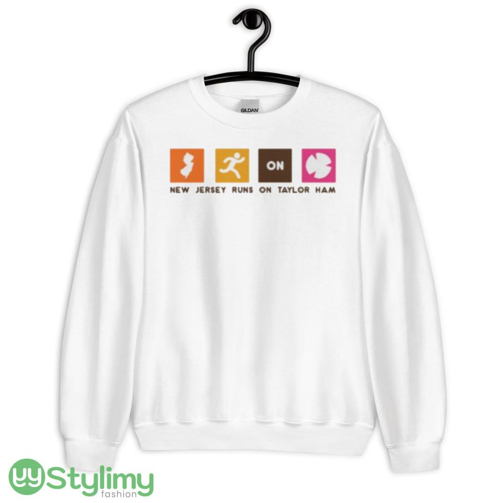New-Jersey-Runs-on-Taylor-Ham-Shirt 7 New-Jersey-Runs-on-Taylor-Ham-Shirt - 18000 Unisex Heavy Blend Crewneck Sweatshirt