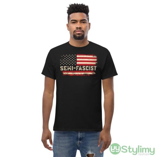 Semi-Fascist Biden Quotes Funny T Shirt - Men’s Classic Tee Gildan 5000