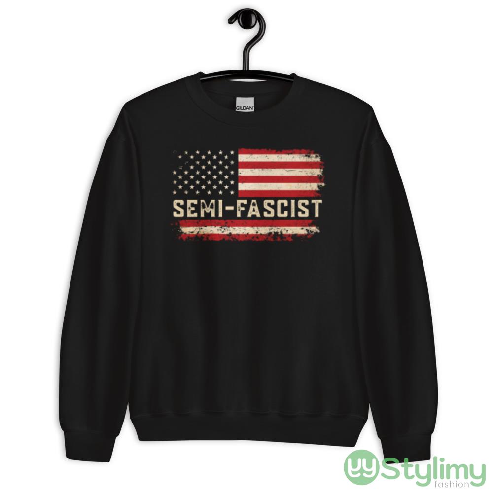 Semi-Fascist Biden Quotes Funny T Shirt 7 Semi-Fascist Biden Quotes Funny T Shirt - 18000 Unisex Heavy Blend Crewneck Sweatshirt