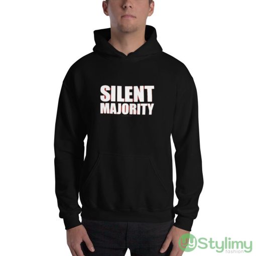 Silent Majority Ideal T Shirt For Men And Women - 18500 Unisex Heavy Blend Hooded Sweatshirt