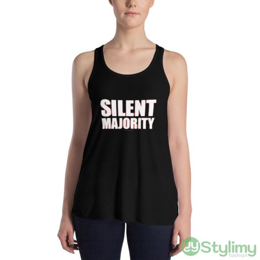 Silent Majority Ideal T Shirt For Men And Women - 8800 Women's Flowy Racerback Tank