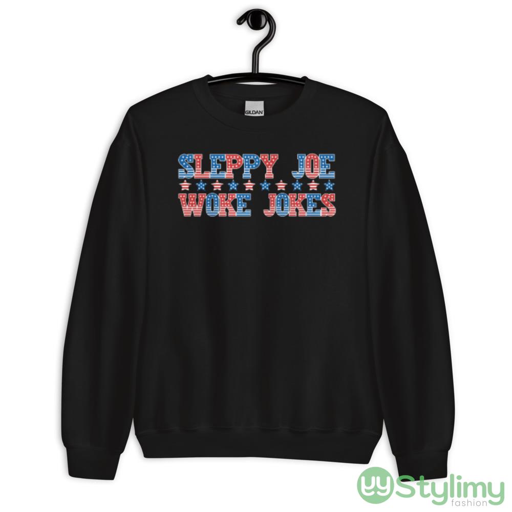Sleppy Joe Woke Jokes Funny T Shirt 7 Sleppy Joe Woke Jokes Funny T Shirt - 18000 Unisex Heavy Blend Crewneck Sweatshirt