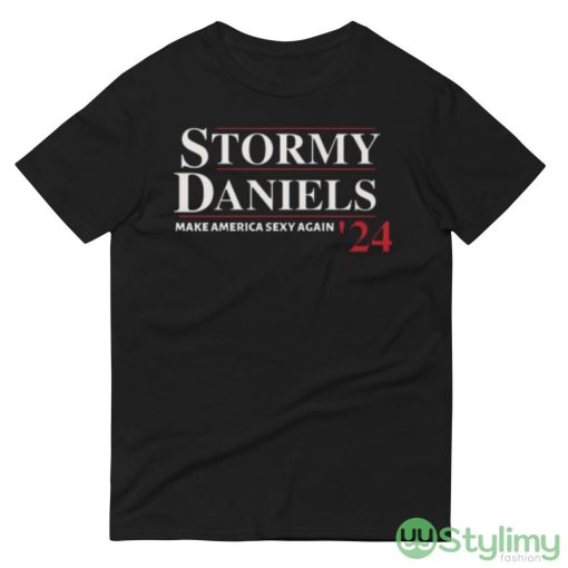 Stormy Daniels for President Funny T Shirt - 980 Lightweight Fashion Short Sleeve T-Shirt