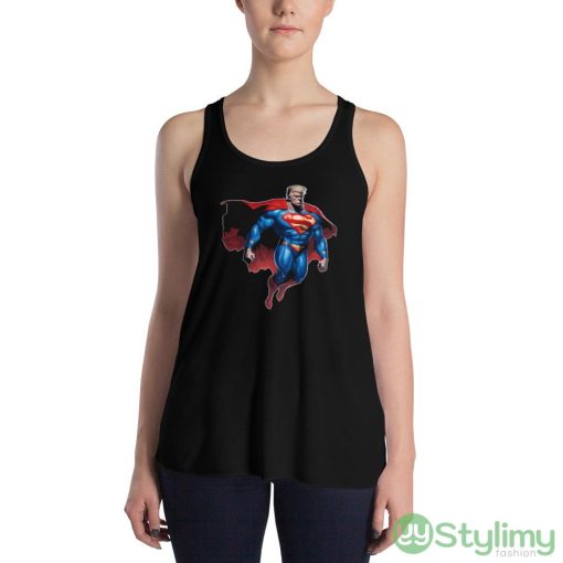 super trump Funny T Shirt - 8800 Women's Flowy Racerback Tank