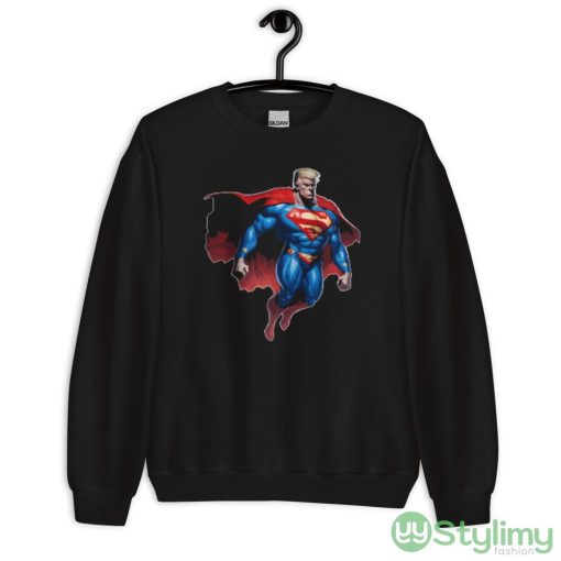 super trump Funny T Shirt - 18000 Unisex Heavy Blend Crewneck Sweatshirt