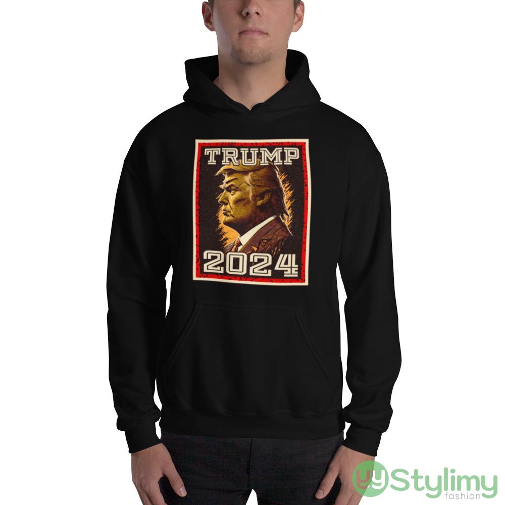 Take America Back Trump 2024 Golden President Trump Shirt 8 Take America Back Trump 2024 Golden President Trump Shirt - 18500 Unisex Heavy Blend Hooded Sweatshirt