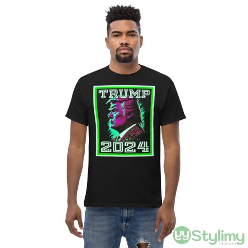 Take America Back Trump 2024 Rage Green and Purple Shirt - Men’s Classic Tee Gildan 5000