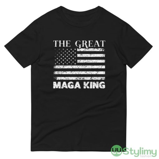 The Great MAGA King American Flag Trump President Shirt - 980 Lightweight Fashion Short Sleeve T-Shirt