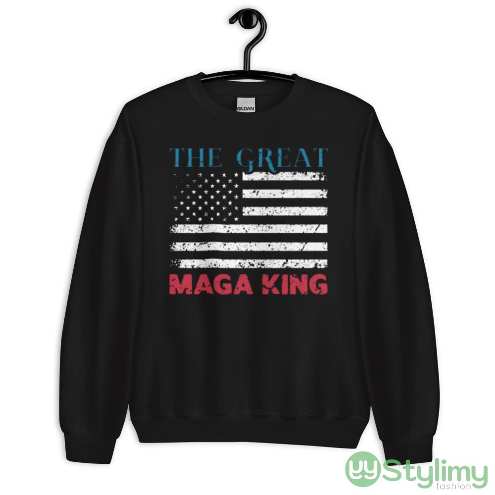 The Great MAGA King Donald Trump 2024 Black T Shirt 7 The Great MAGA King Donald Trump 2024 Black T Shirt - 18000 Unisex Heavy Blend Crewneck Sweatshirt