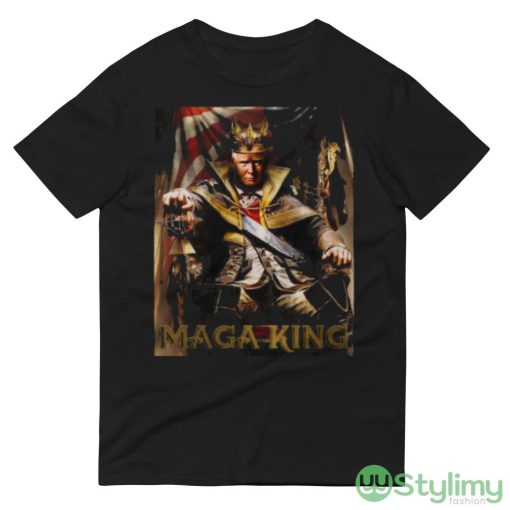 The Great MAGA King Ultra MAGA Black T Shirt - 980 Lightweight Fashion Short Sleeve T-Shirt