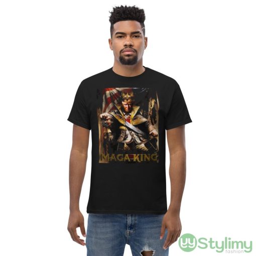 The Great MAGA King Ultra MAGA Black T Shirt - Men’s Classic Tee Gildan 5000