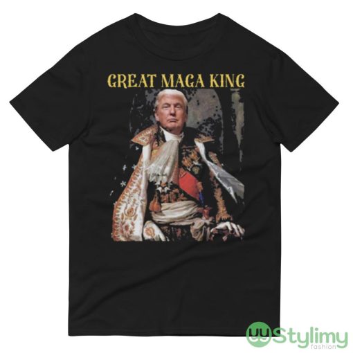 The Return Of The Great Maga King Black T Shirt - 980 Lightweight Fashion Short Sleeve T-Shirt