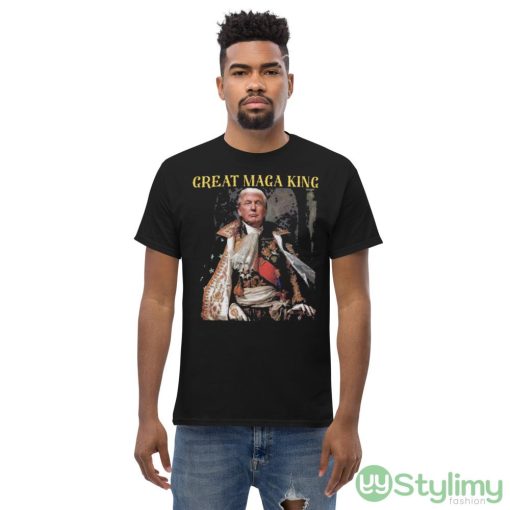 The Return Of The Great Maga King Black T Shirt - Men’s Classic Tee Gildan 5000